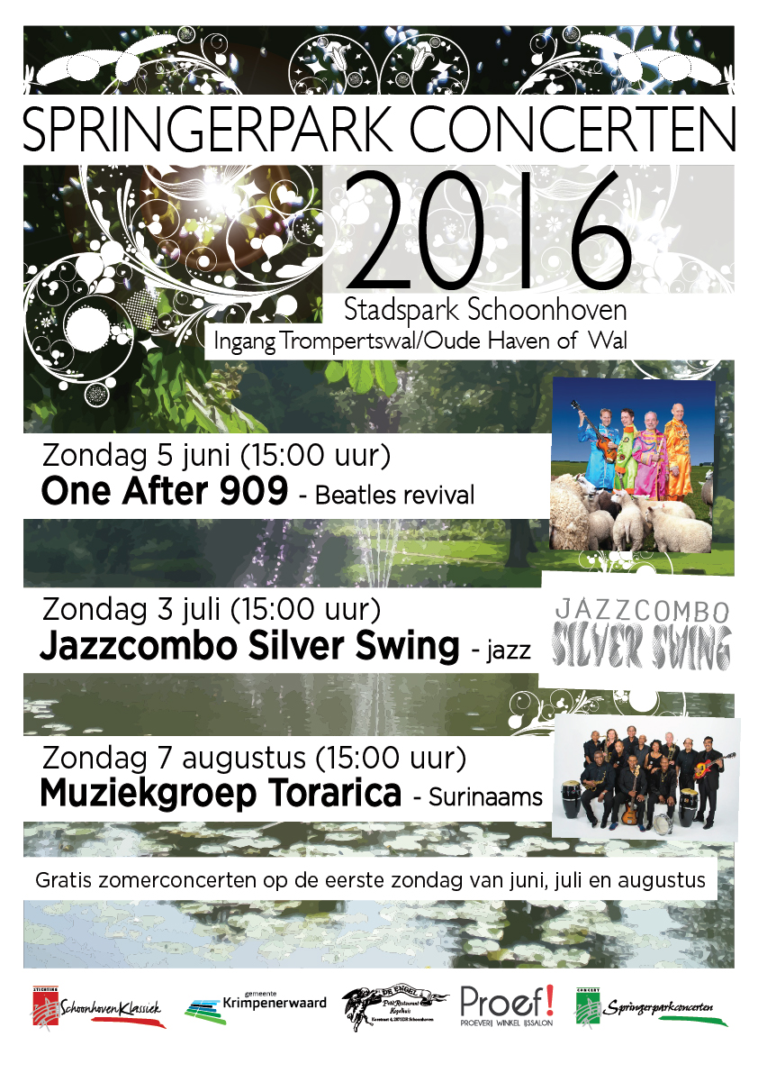 Springerpark concerten 2016
